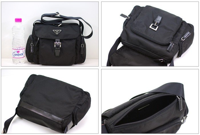 プラダスーパーコピー バッグ PRADA 斜めがけショルダーバッグ ナイロン ブラック BT0501