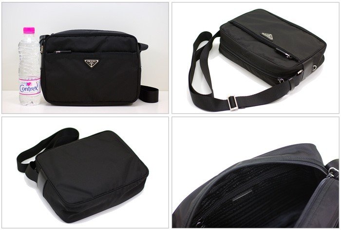 プラダスーパーコピー PRADA 斜めがけショルダーバッグ ナイロン ブラック BT0166 