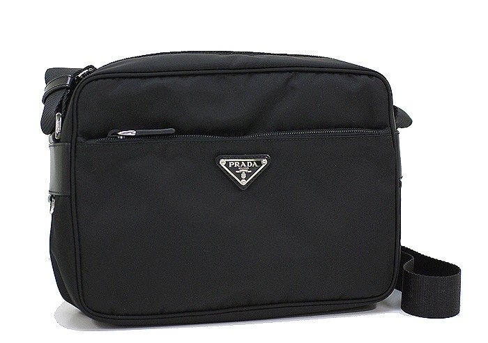 プラダスーパーコピー PRADA 斜めがけショルダーバッグ ナイロン ブラック BT0166 