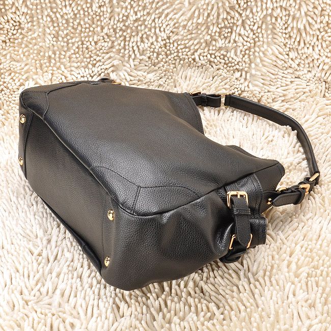 PRADA プラダスーパーコピー 激安 ヴィテロダイノ ショルダーバッグ（ブラック）BR5201