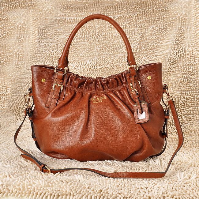 PRADA プラダスーパーコピー 激安 斜めがけショルダーバッグ（ダークブラウン）BT0621