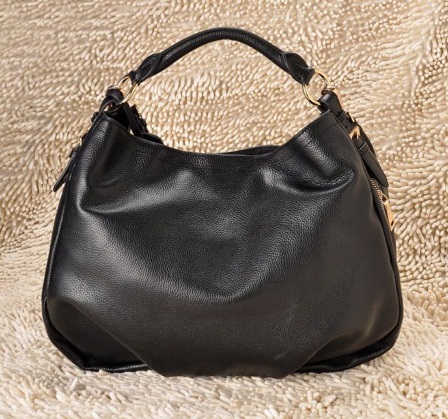 PRADA プラダスーパーコピー ヴィテロダイノレザー 斜めがけ ショルダーバッグ（ブラック）BR4411