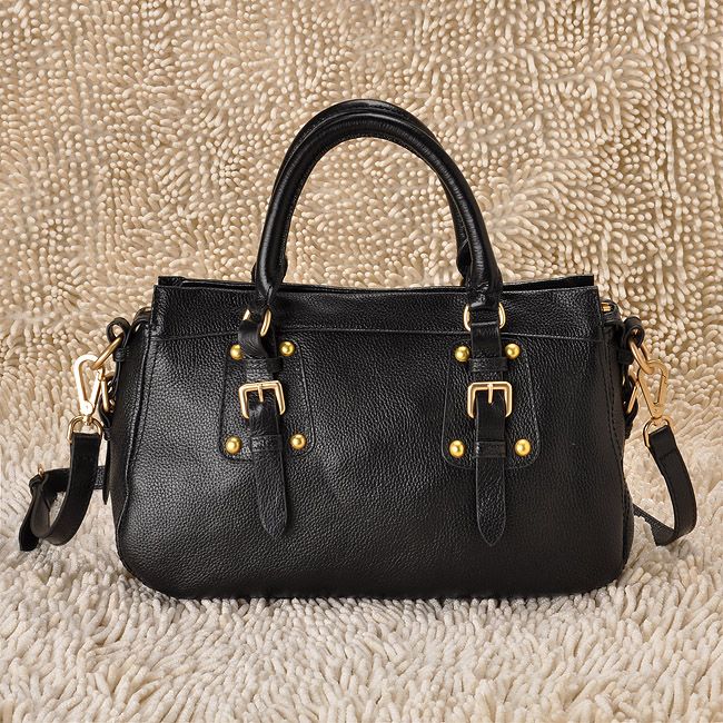 PRADA プラダスーパーコピー ヴィテロダイノ ショルダーバッグ（ブラック）BR3250