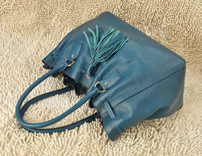 プラダスーパーコピー ヴィテロダイノ ショルダーバッグ（ブルー）BR3123