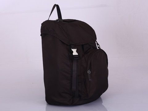 プラダスーパーコピー メンズ バッグ バッグパック テスート.モンタナ リュックサック ダークブラウン 2012年春夏新作 V135-1