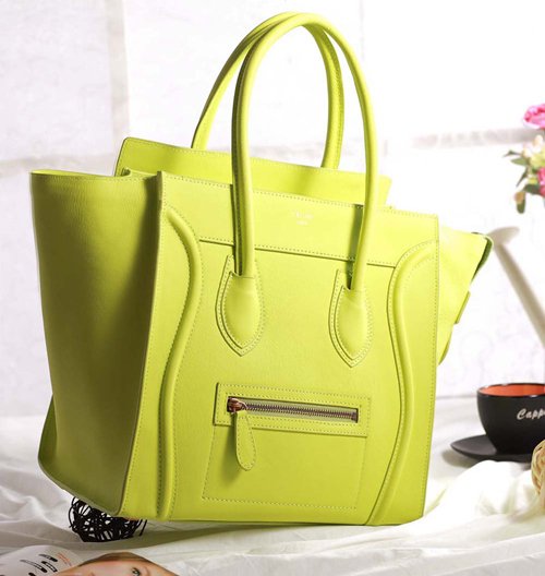 セリーヌスーパーコピー 2014年春夏新作ラゲージ ミニショッパートートバッグ コバルトプルー CELINE-3329