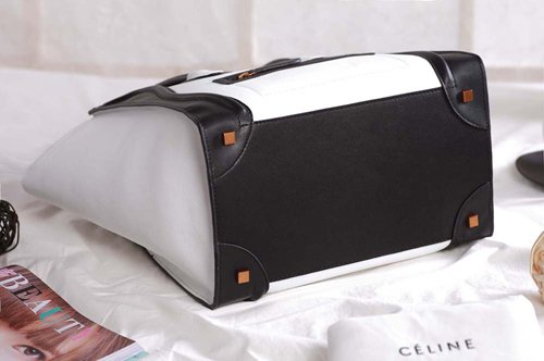 セリーヌスーパーコピー 2014年春夏新作ラゲージ ミニショッパートートバッグ コバルトプルー CELINE-3328