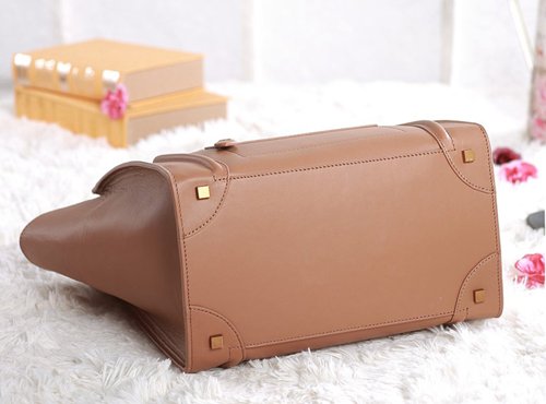 セリーヌスーパーコピー 2014年春夏新作ラゲージ ミニショッパートートバッグ コバルトプルーCELINE-3326