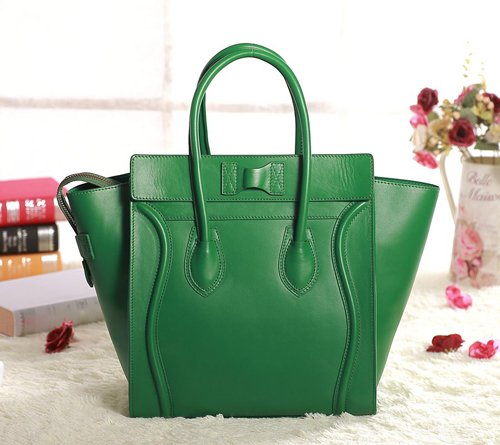 セリーヌスーパーコピー 2014年春夏新作ラゲージ ミニショッパートートバッグ コバルトプルーCELINE-3324