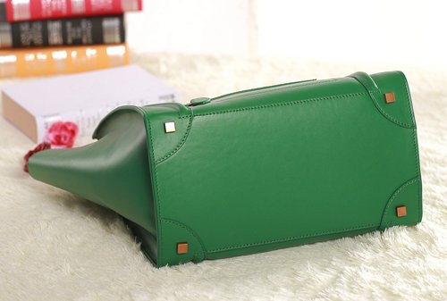 セリーヌスーパーコピー 2014年春夏新作ラゲージ ミニショッパートートバッグ コバルトプルーCELINE-3324