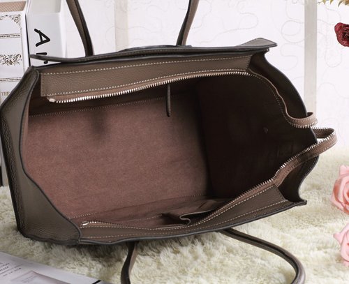 セリーヌスーパーコピー 2014年春夏新作ラゲージミニショッパー トートバッグ ライトレッド CELINE-3315