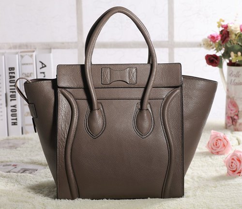 セリーヌスーパーコピー 2014年春夏新作ラゲージミニショッパー トートバッグ ライトレッド CELINE-3315