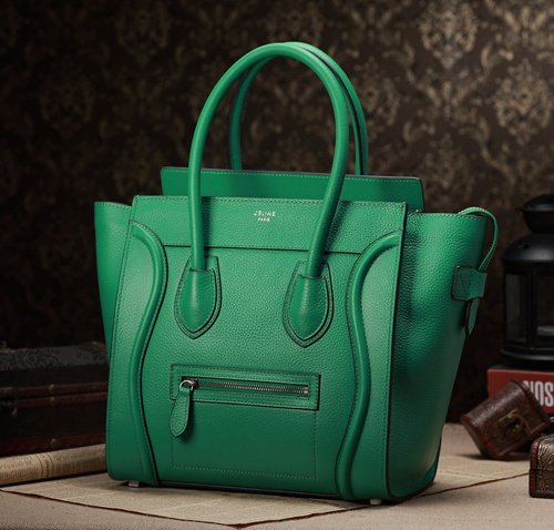 セリーヌスーパーコピー 2014年春夏新作ラゲージ ミニショッパートートバッグ コバルトプルー CELINE-3309