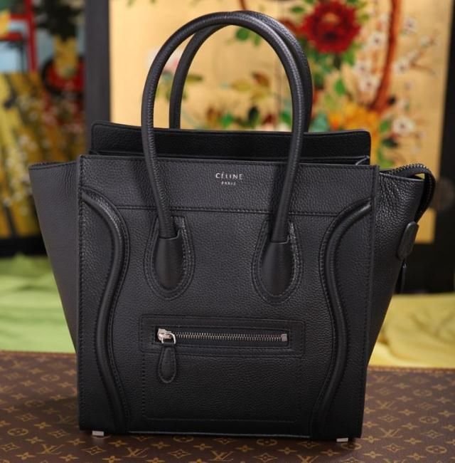 セリーヌスーパーコピー CELINE-003 ラゲージミニショッパー トートバッグ ライトレッド