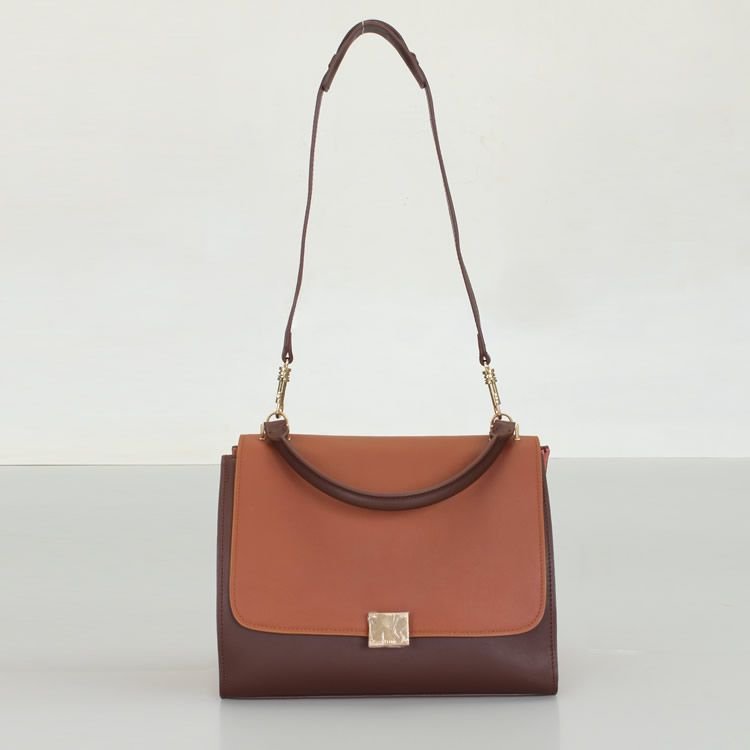 セリーヌスーパーコピー 2011年秋冬新作 TRAPEZE ハンドバッグ ブラック CELINE-015