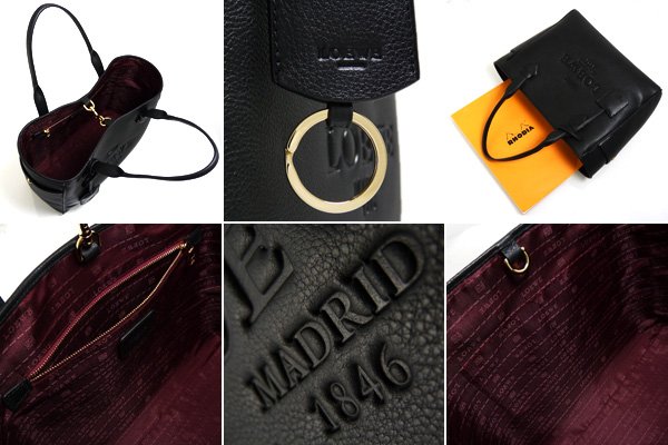 ロエベスーパーコピー バッグ HERITAGE [ヘリテージ] トートバッグ ブラックSMALL TOTE 377 79 751 1100