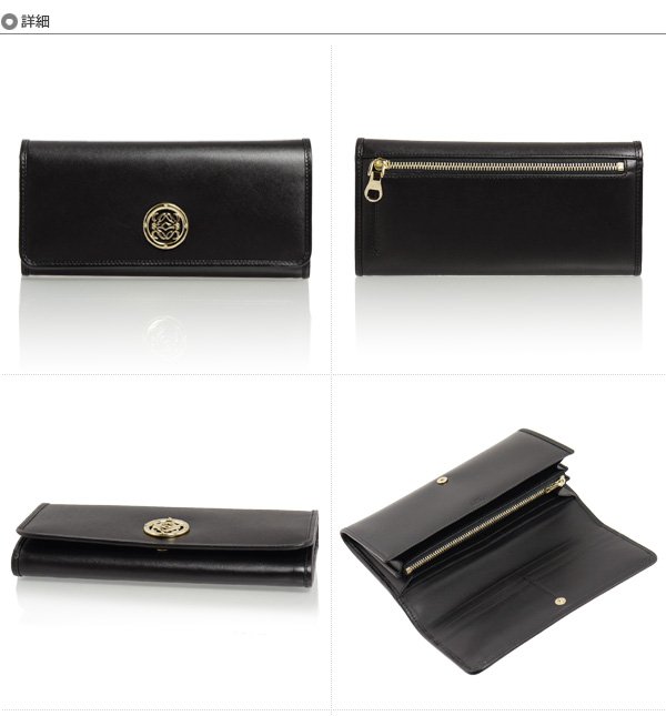 ロエベスーパーコピー 長財布 MAIA ［マイア］ 長財布（小銭入れ付） ブラック CONTINENTAL WALLET 174.06.F11 1100 BLACK