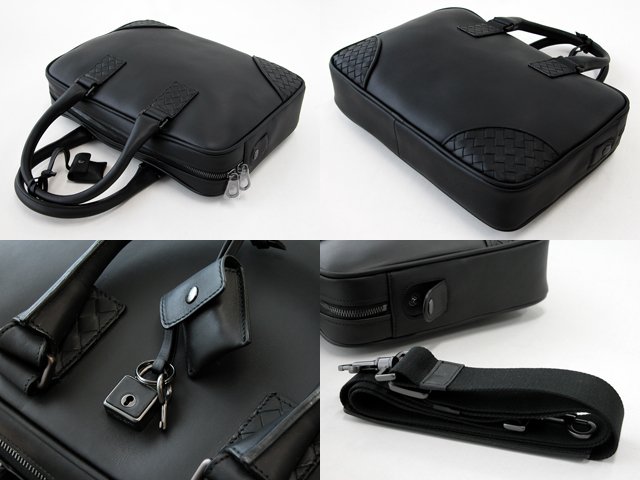 ボッテガ・ヴェネタスーパーコピー BOTTEGAVENETA ビジネスバッグ 179358V4641-1000 ブラック