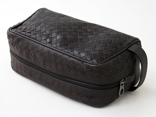 ボッテガ・ヴェネタスーパーコピー BOTTEGAVENETA セカンドバッグ 174361V6141-1301 ダークブラウン