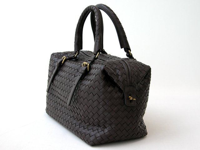 ボッテガ・ヴェネタスーパーコピー BOTTEGAVENETA ボストンバッグ 173398V00A2-2040 ダークブラウン