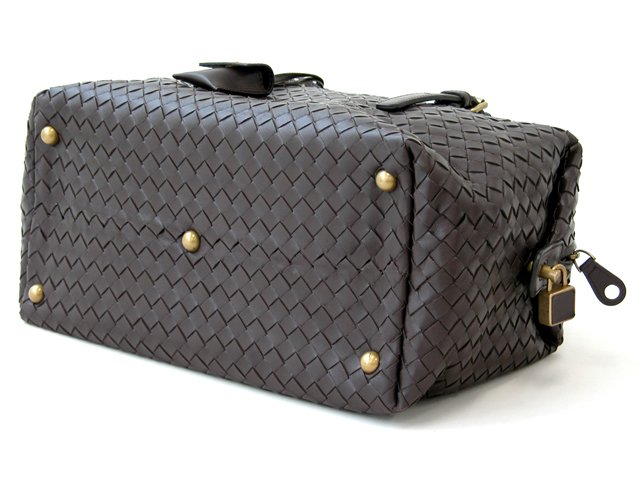 ボッテガ・ヴェネタスーパーコピー BOTTEGAVENETA ボストンバッグ 173398V00A2-2040 ダークブラウン