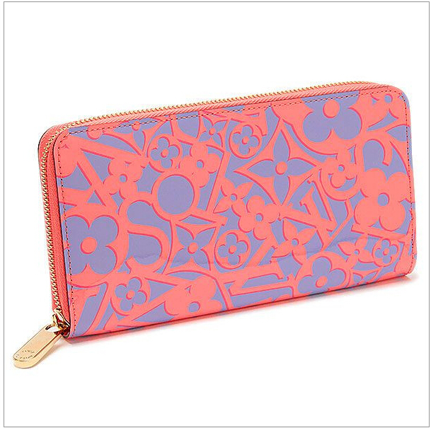 ルイヴィトンスーパーコピー 財布 LOUIS VUITTON M90124 スイートモノグラム ジッピーウォレット 長財布 コライユ