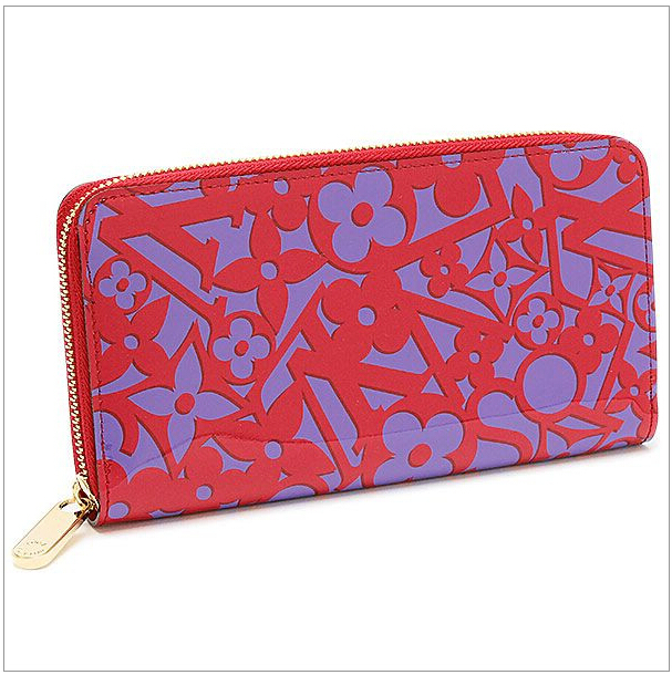 ルイヴィトンスーパーコピー M90123 スイートモノグラム ジッピーウォレット 長財布 ローズアンディアン