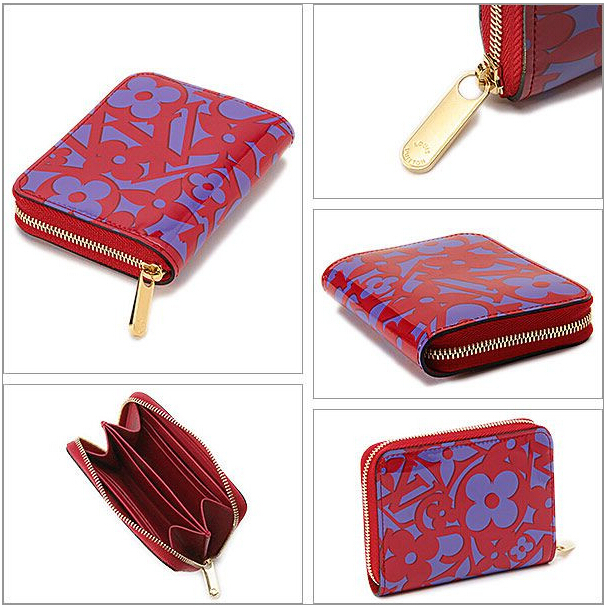 ルイヴィトンスーパーコピー M90130 スイートモノグラム ジッピーコインパース 小銭入れ ローズアンディアン