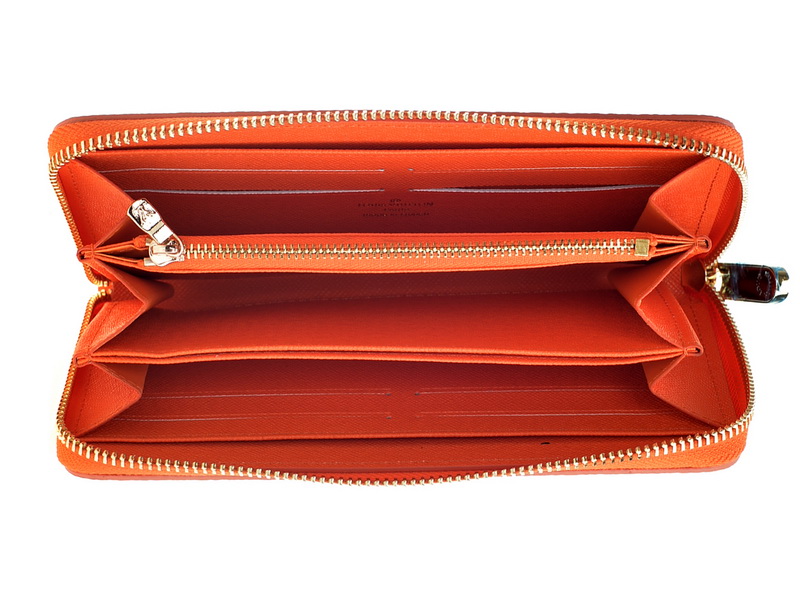 ルイヴィトンスーパーコピー 財布 2014春夏新作 ピンク レディース LOUIS VUITTON ラウンドファスナー長財布 60017-8