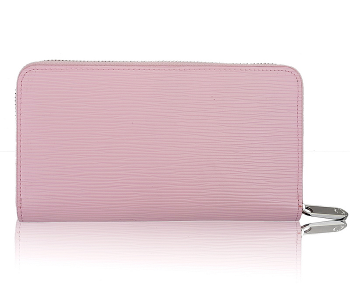 ルイヴィトンスーパーコピー 財布 2014春夏新作 ピンク レディース LOUIS VUITTON ラウンドファスナー長財布 60017-5