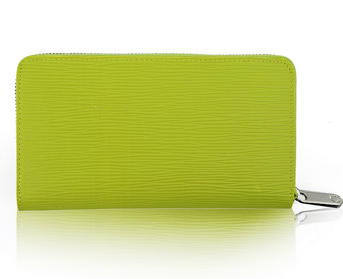 ルイヴィトンスーパーコピー 財布 2014春夏新作 グリーン レディース LOUIS VUITTON ラウンドファスナー長財布 60017-4