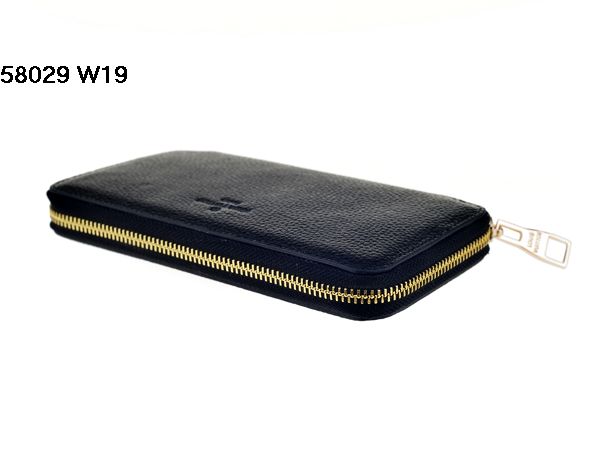 ルイヴィトンスーパーコピー 財布 LOUIS VUITTON 2014春夏新作 ブラック 大人気! ラムスキン ラウンドファスナー長財布 58029-7