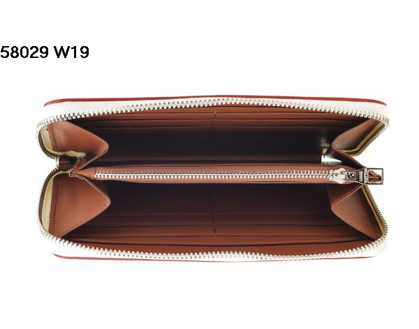 ルイヴィトンスーパーコピー 財布 LOUIS VUITTON 2014春夏新作 ホワイト 大人気! ラムスキン ラウンドファスナー長財布 58029-5