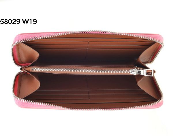 ルイヴィトンスーパーコピー 財布 LOUIS VUITTON 2014春夏新作 ピンク 大人気! ラムスキン ラウンドファスナー長財布 58029-4
