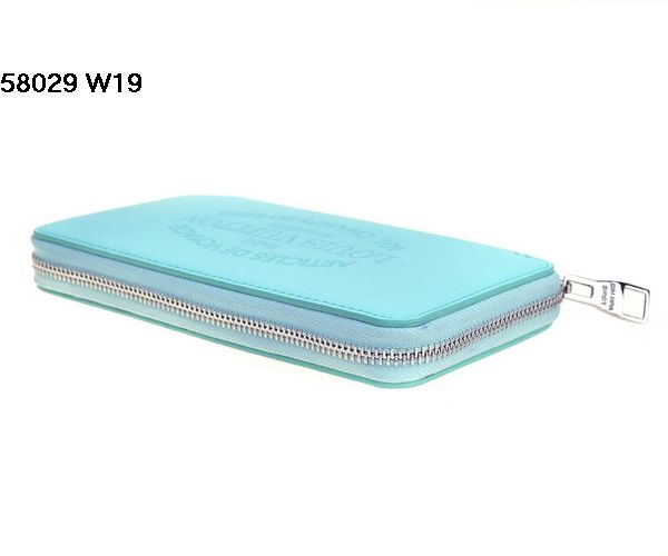 ルイヴィトンスーパーコピー 財布 LOUIS VUITTON 2014春夏新作 薄ブルー 大人気! ラムスキン ラウンドファスナー長財布 58029-2