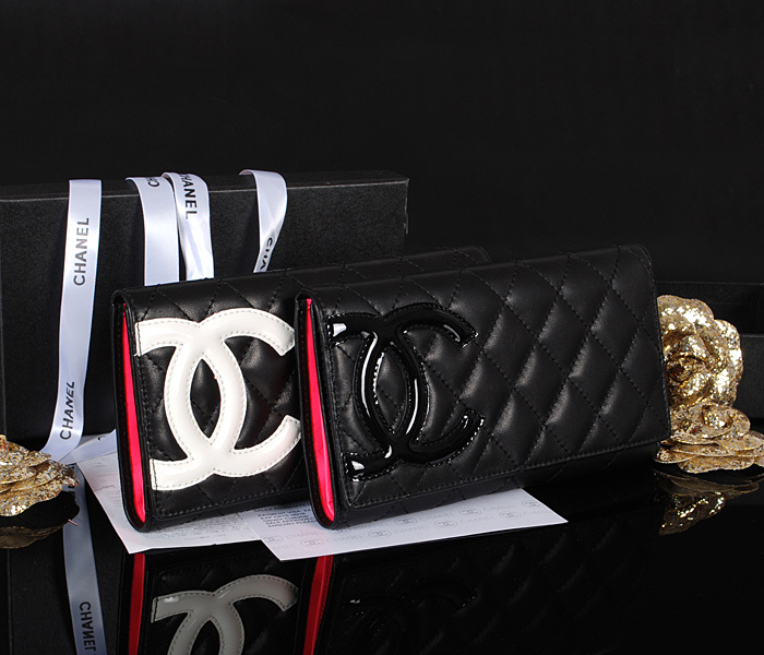 シャネルスーパーコピー 長財布 二つ折り カンボンライン レザー ココマーク キルティング A46645m/A46645n