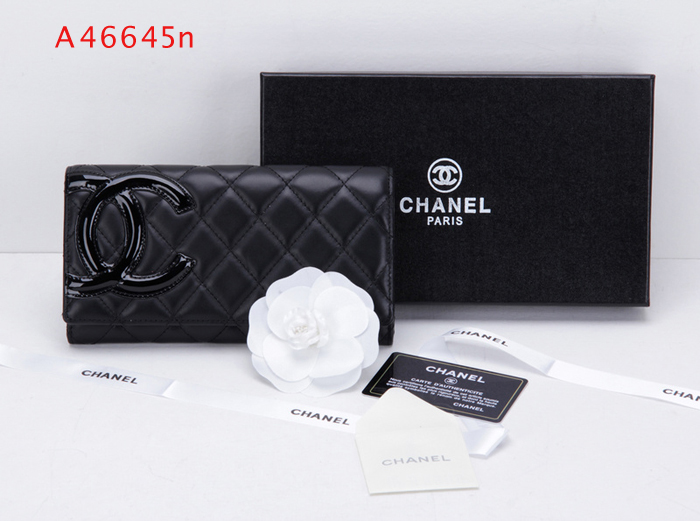 シャネルスーパーコピー 長財布 二つ折り カンボンライン レザー ココマーク キルティング A46645m/A46645n