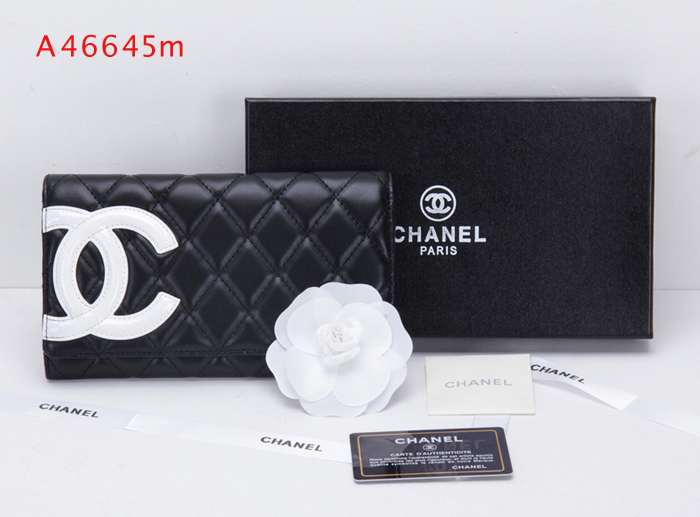 シャネルスーパーコピー 長財布 二つ折り カンボンライン レザー ココマーク キルティング A46645m/A46645n