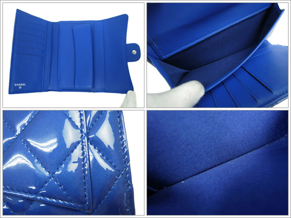 シャネルスーパーコピー 長財布 三つ折り ココマーク パテント キルティングレザー/マトラッセ ブラック A31506