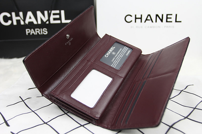 シャネルスーパーコピー 財布 人気 レディース CHANEL 長財布 カメリア 黒 A50084