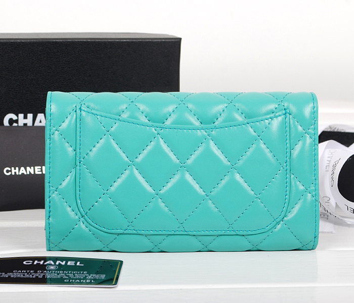 シャネルスーパーコピー 財布 マトラッセライン 長財布 ブルーパオン A31506