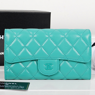 シャネルスーパーコピー 財布 マトラッセライン 長財布 ブルーパオン A31506