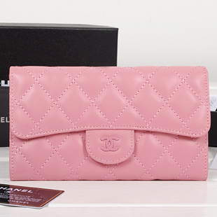シャネルスーパーコピー 財布 マトラッセライン 長財布 ピンク A31506 ピンク カーフレザー