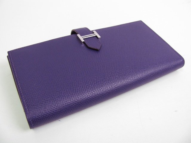 エルメススーパーコピー ベアンスフレ 二つ折長財布 hq008 ヴォーエプソン