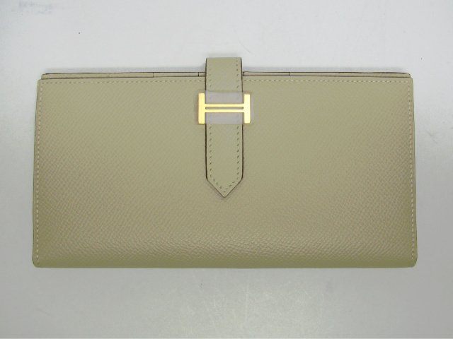 エルメススーパーコピー ベアンスフレ(二つ折長財布) ヴォーエプソン/パルシュマン hq011