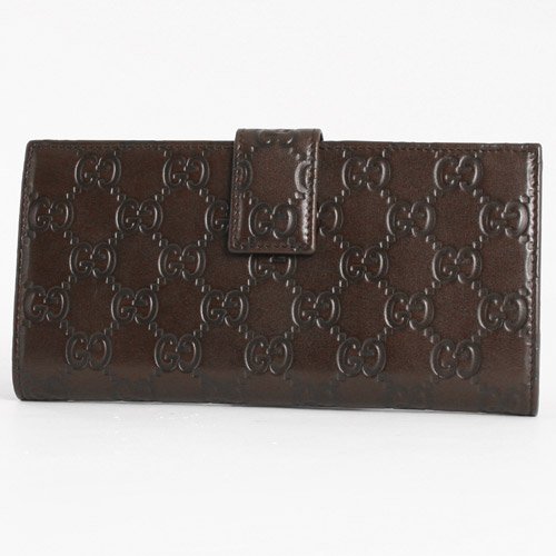 グッチスーパーコピー 長財布 ダークブラウン 112715A0V1G2019 カーフレザー