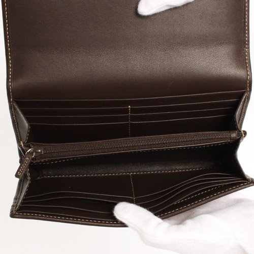 グッチスーパーコピー GG柄 ラブリー 長財布 ベージュ＆ダークブラウン 251861