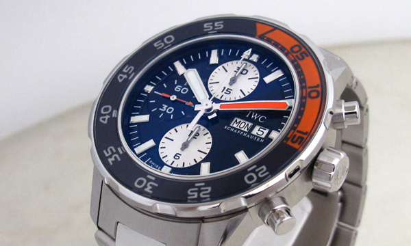 ＩＷＣスーパーコピー アクアタイマー クロノ IW376703 ステンレス メンズ ブルー