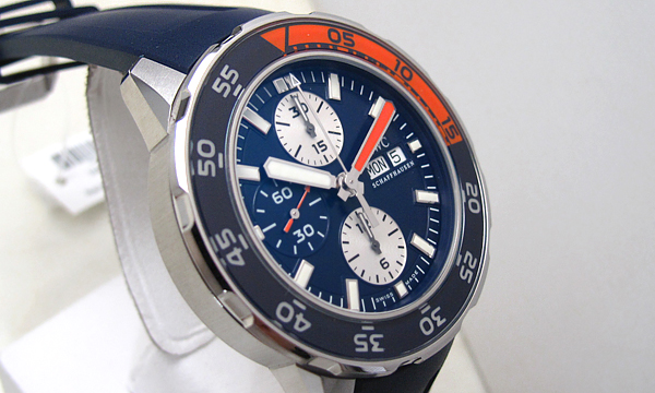 ＩＷＣスーパーコピー アクアタイマー クロノ IW376704 ブルー ステンレス