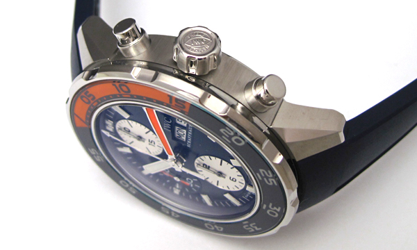 ＩＷＣスーパーコピー アクアタイマー クロノ IW376704 ブルー ステンレス